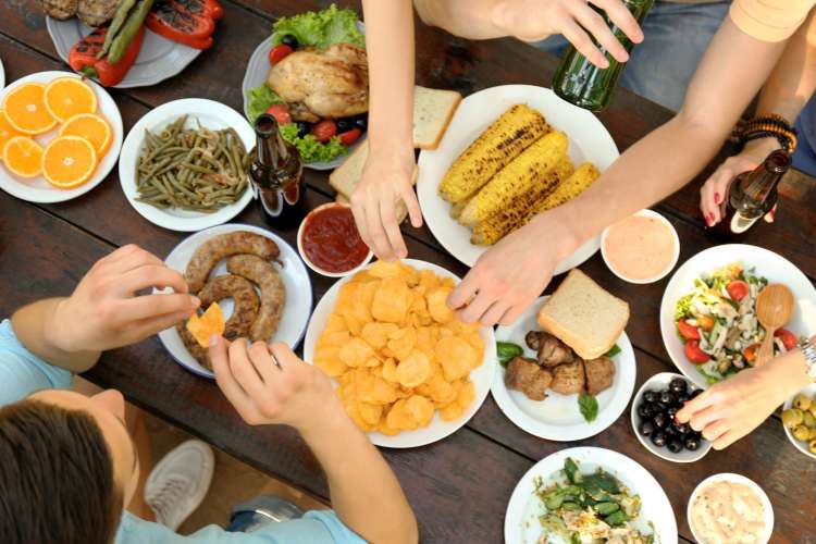 Picnics are great team building activities in Edmonton.