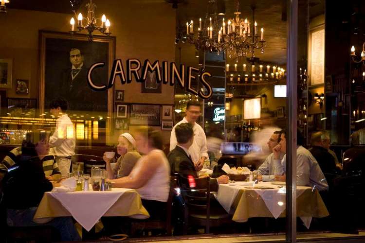 Carmine's is one of the best Italian restaurants in NYC.