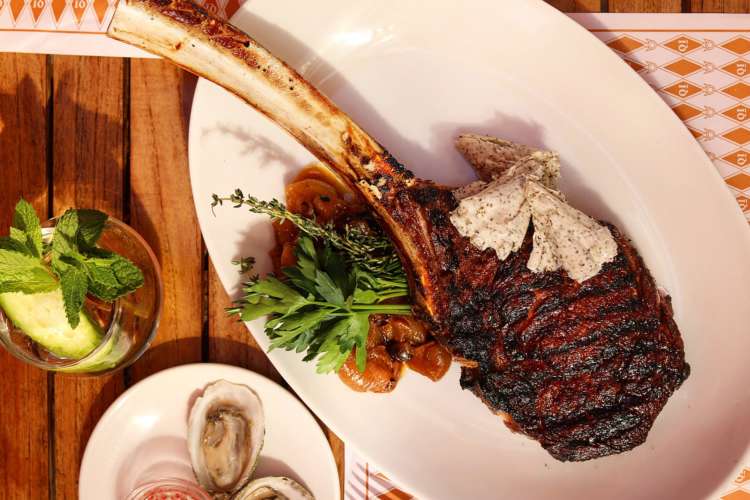 Tomahawk steak, Italian-style