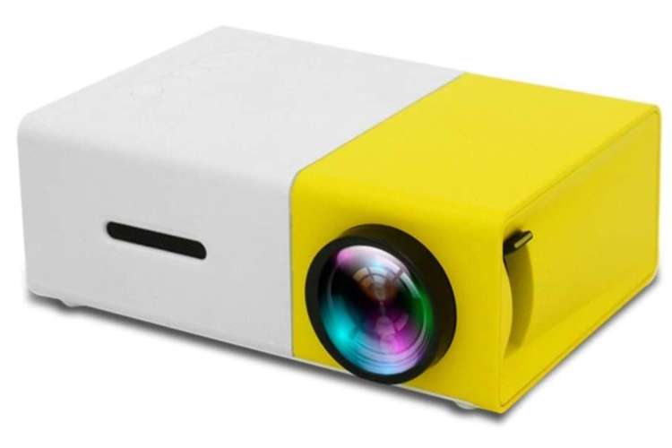 A mini projector is a great Christmas gift for moms.