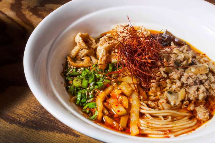 Strings Ramen Shop in Chicago serves excellent food.