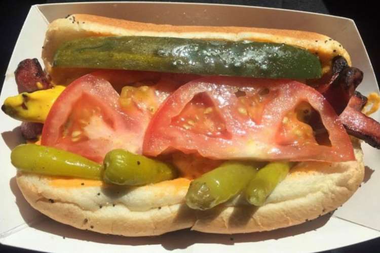 Fatso's Last Stand serves perfect Chicago hot dogs.