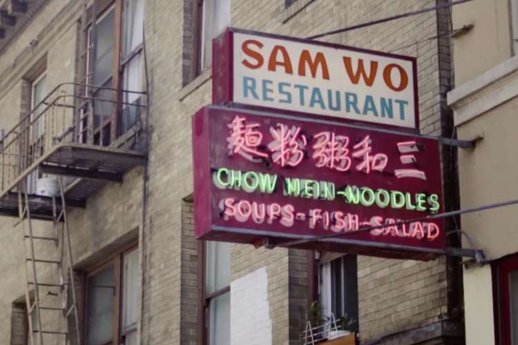 Sam Wo Restaurant in Chinatown, San Francisco