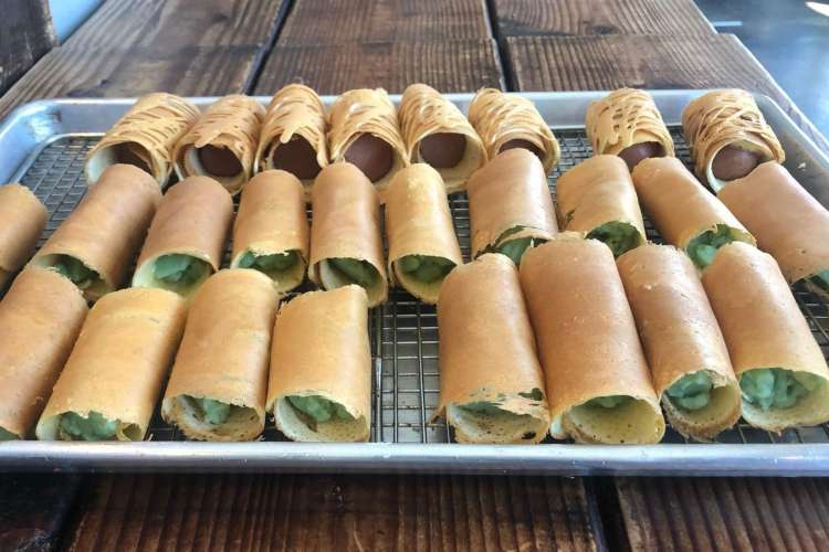 Thai pancake roll