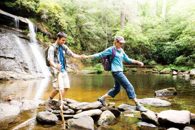 A hike is romantic birthday date idea.