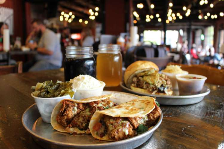 Edley's Bar-B-Que chicken tenders are some of the best hot chicken in Nashville.