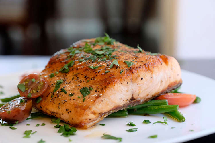 salmon is a high-energy food