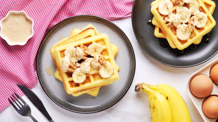 sourdough waffles are a unique twist on the traditional waffle recipe