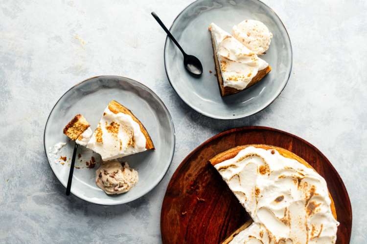 sweet potato cheesecake is a thanksgiving essential