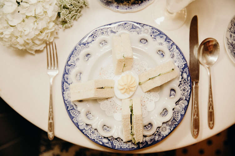 tea sandwiches at the tea room in miami