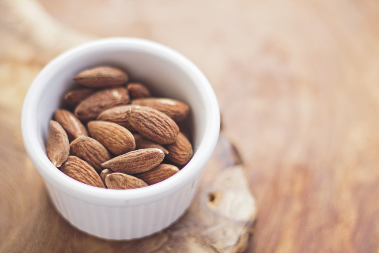 roasted almonds are a great party snack