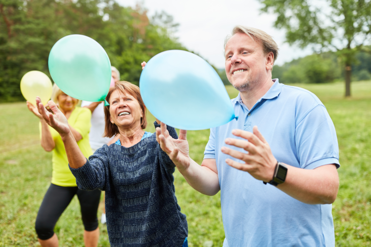 keep it up is a fun team building activity