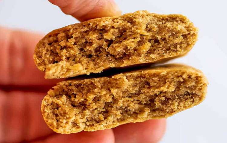 vegan peanut butter cookies is a great air fryer dessert