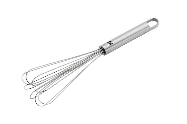 the Zwilling Pro Tools Large Whisk is a useful egg tool