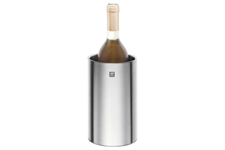 the Zwilling Sommelier Stainless Steel Wine Cooler is a fun cooking gift for mom