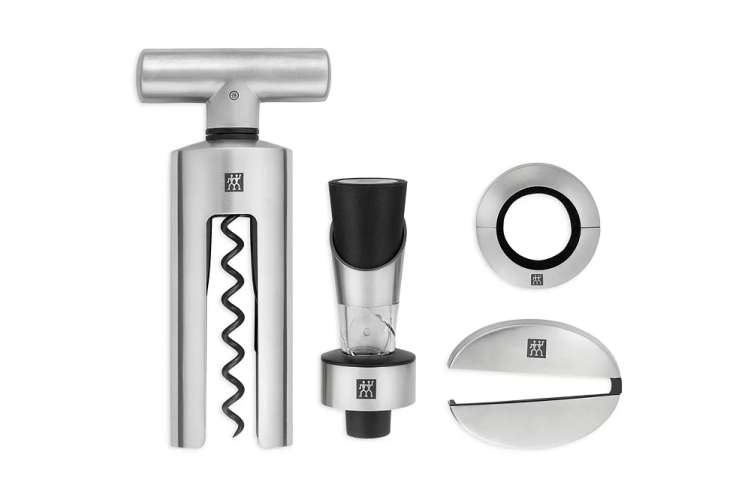 the Zwilling Sommelier Wine 4 Pc Tool Set is a handy cooking gift for men