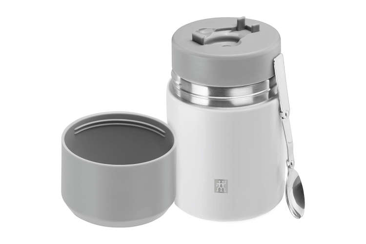 the Zwilling Thermo 0.75 Qt Stainless Steel Food Jar is a unique meal prep container