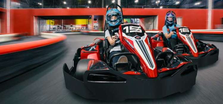 Make your next Los Angeles team building activity a fun night of Go Kart racing!