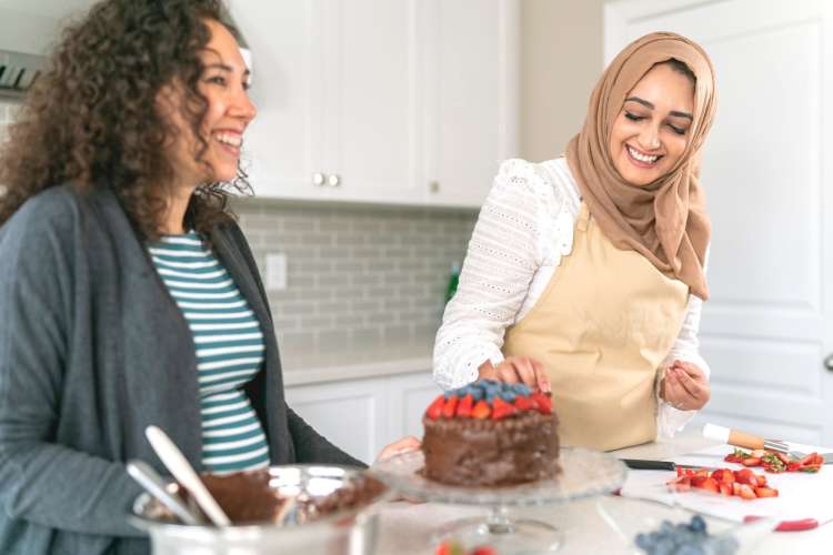 have a bakeoff for a fun galentine's day idea