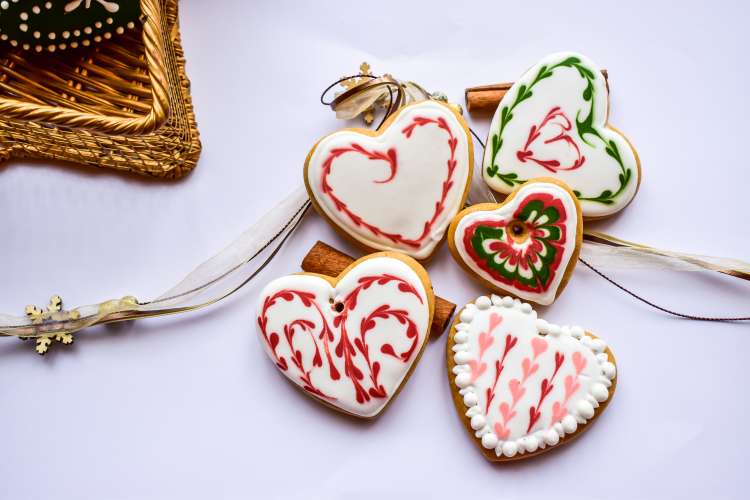 a Cookie Decorating Competition is a great holiday party idea to celebrate christmas