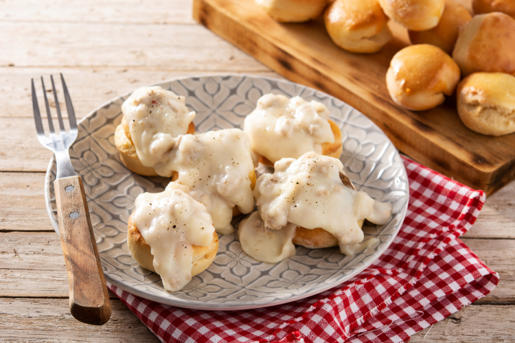 biscuits and gravy are one of the best hangover foods