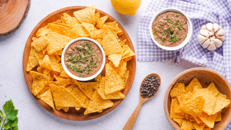 this black bean hummus has a southwestern, delicious twist