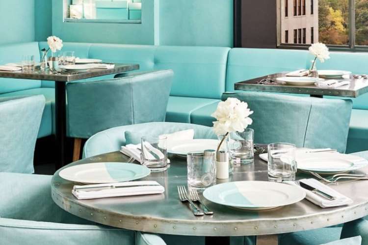 tiffany's blue box cafe is an elegant place for a birthday dinner in nyc