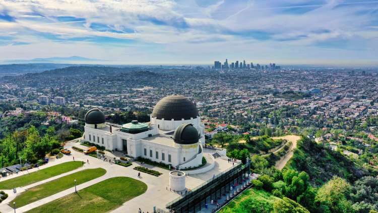 gaze at the stars at griffith observatory