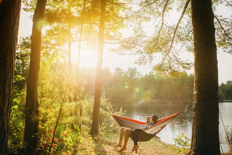 enjoy a camping trip for a unique valentine's day gift