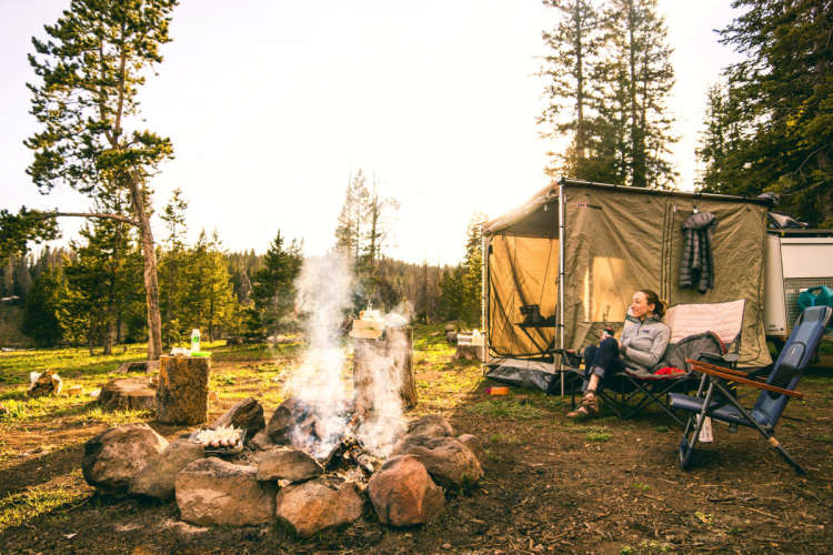 book a campsite as a gift for your adventurous friends