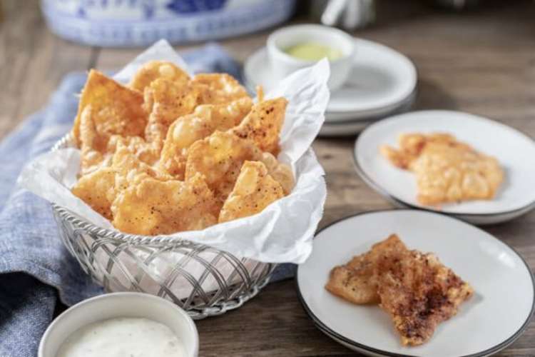 oven fried chicken cracklings are a crispy keto super bowl appetizer