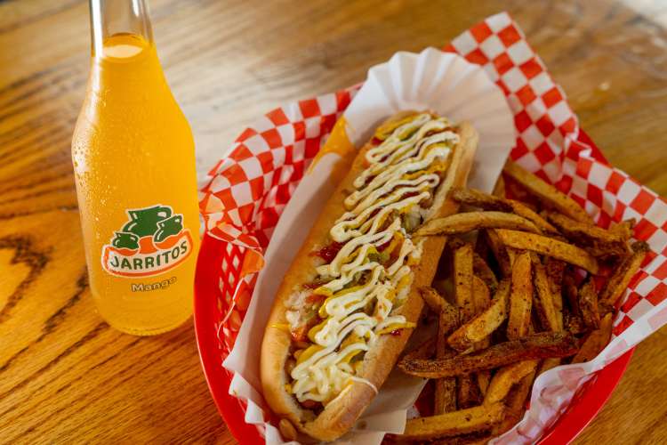 danger dogs are popular mexican street foods