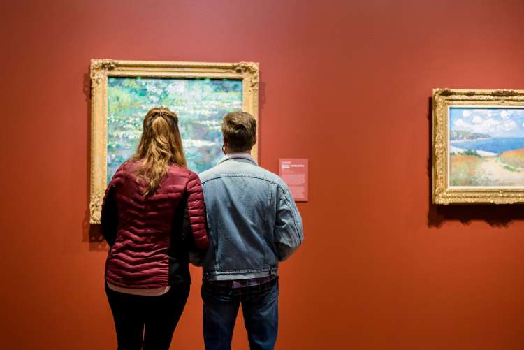 visit an art gallery for a creative date idea in denver