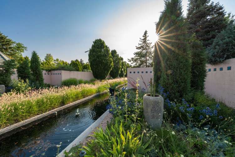 the denver botanic gardens.