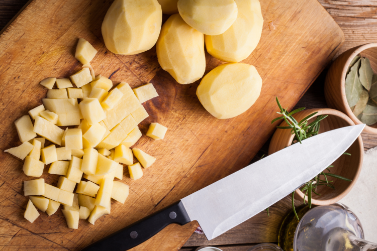 Kitchen Basics: Brunoise, Medium Dice, Large Dice