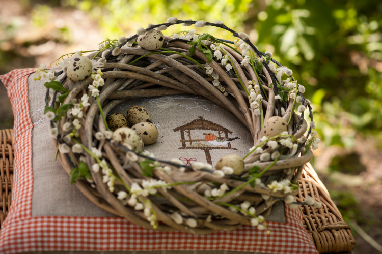 decorating your porch is a fun easter party idea