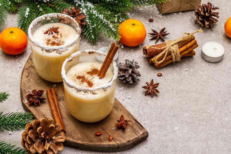 homemade eggnog is a fun christmas date idea