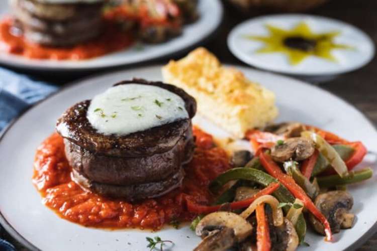 filet mignon steak pizzaiola elevates a classic italian-american meal