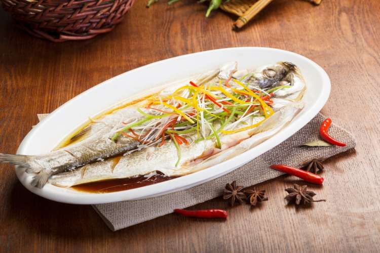 steamed whole fish