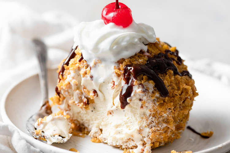 fried ice cream without frying