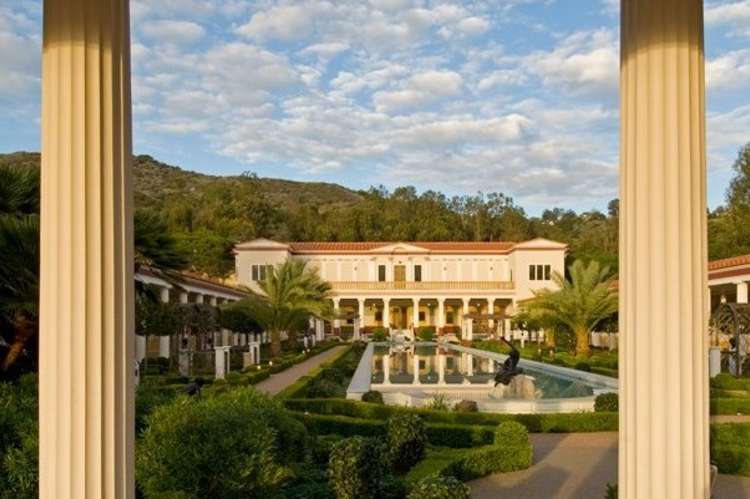 the getty center villa