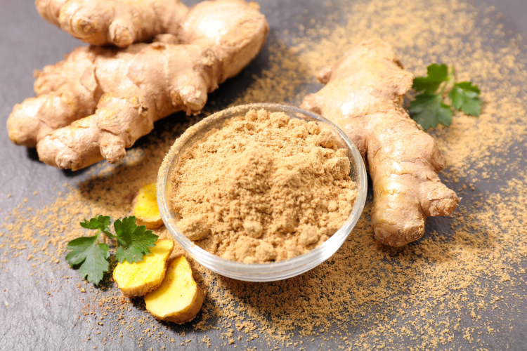 ginger root and powder