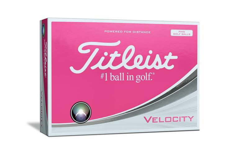 pink golf balls are a cute last-minute mother's day gift