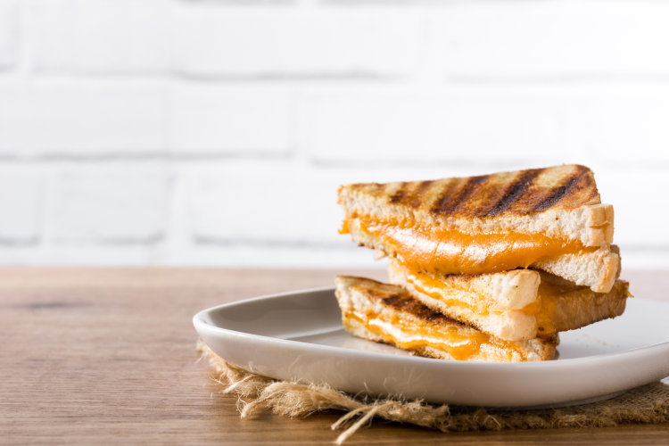 grilled cheese is one of the best hangover foods