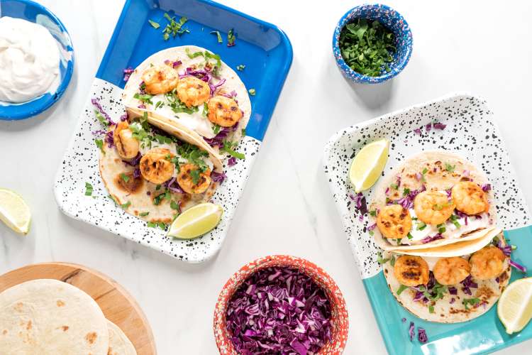 grilled shrimp tacos are a succulent mexican dinner idea