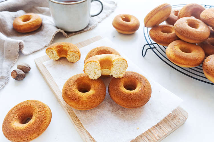 soft and tender cake donut is an easy christmas breakfast idea