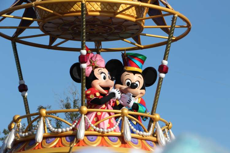 mickey and minnie at walt disney world