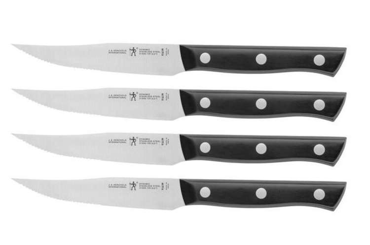 Henckels Dynamic 4-Pc Steak Knife Includes Some of the Best Steak Knives for 2021