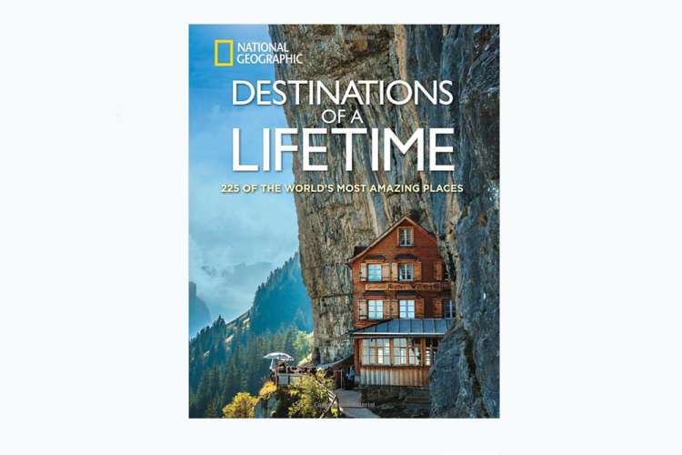 national geographic travel book is a great gift for seniors