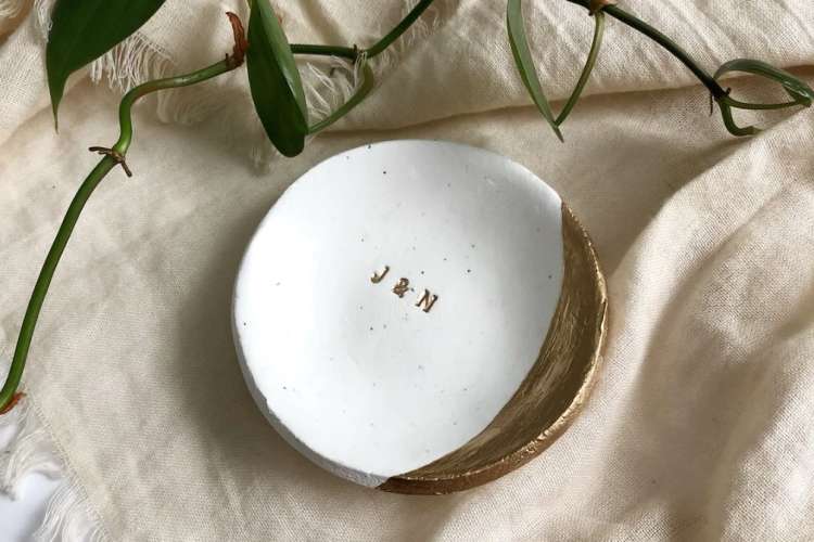 the painted press jewelry dish